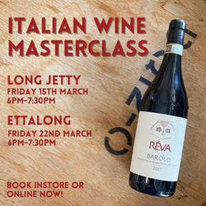 ettalong italian wine masterclass