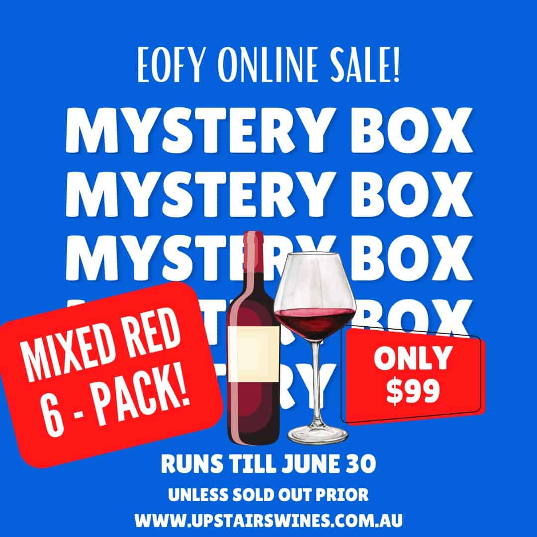 EOFY MYSTERY RED WINE BOX Upstairs Wines