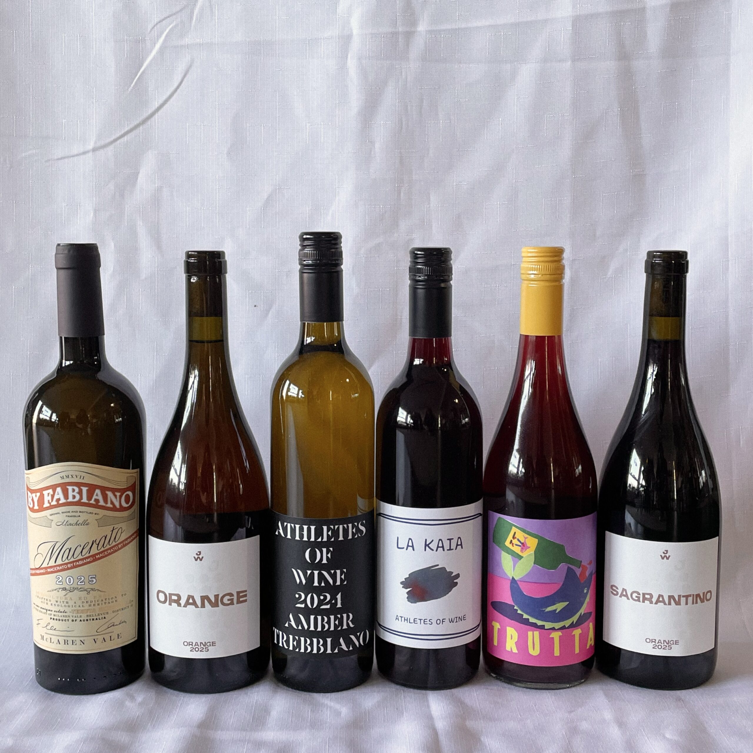 chilled red + orange wine 6 pack