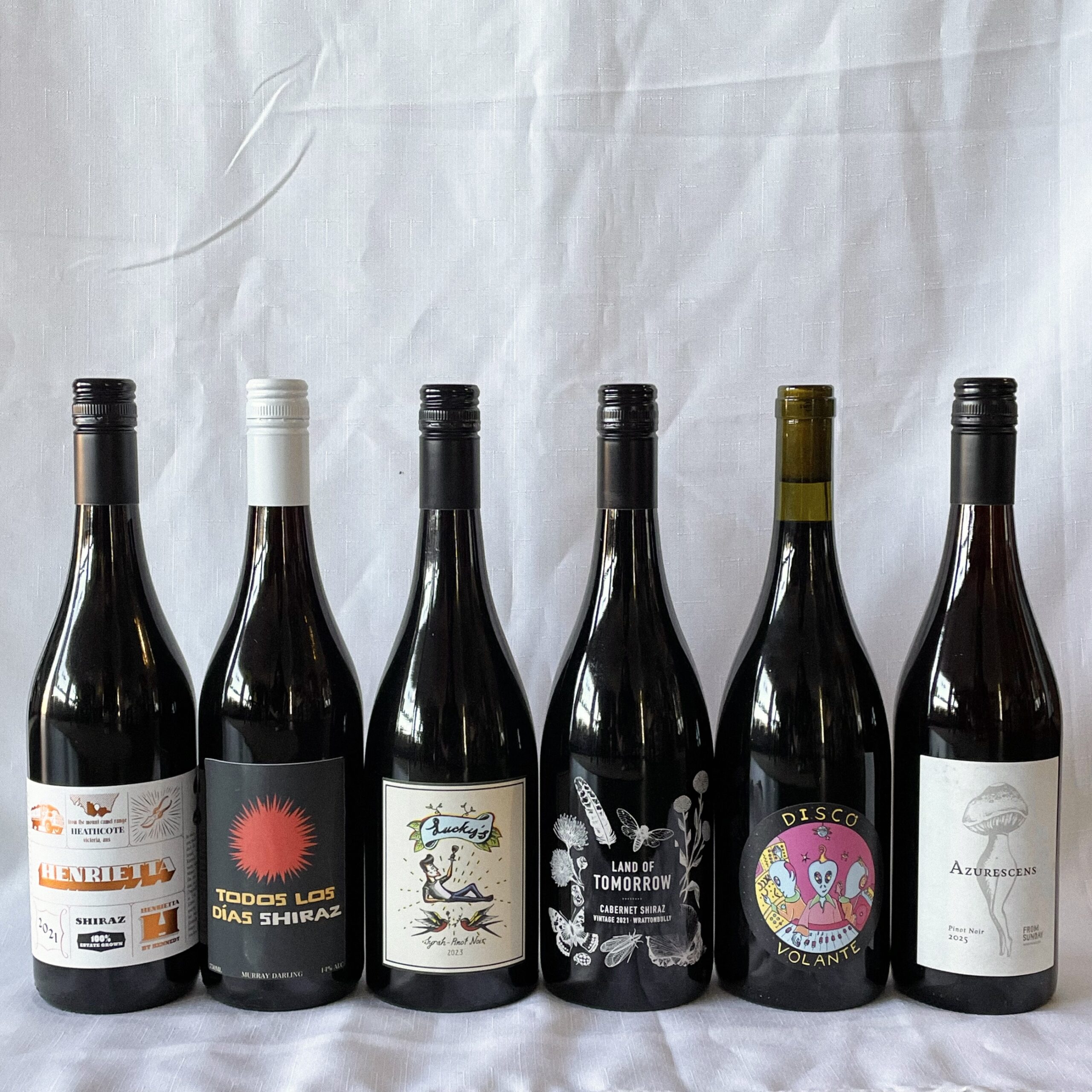 chilled red + orange wine 6 pack