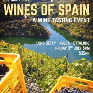 ettalong spanish wine masterclass
