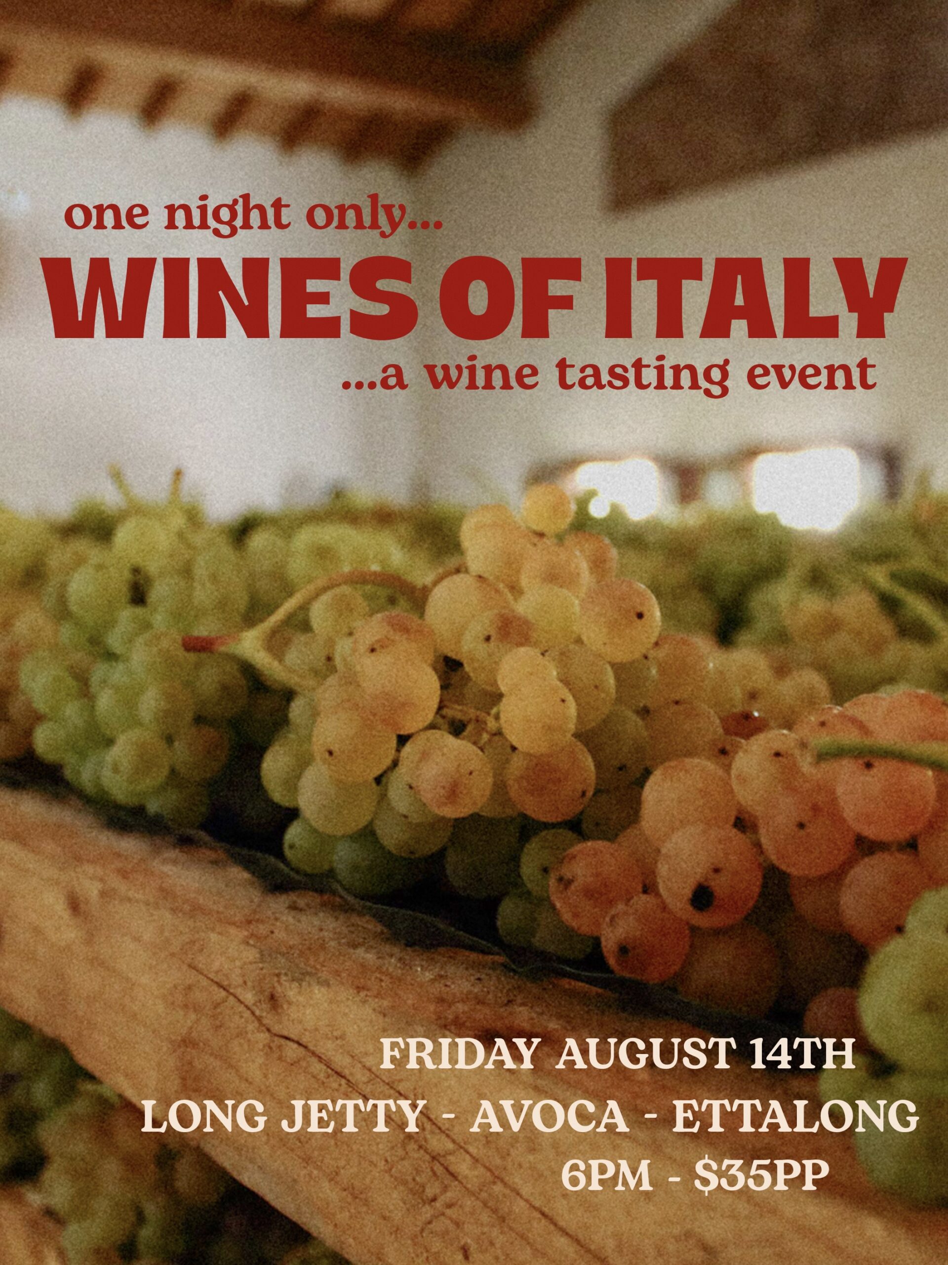 ettalong italian wine masterclass